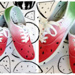 Dip- Dye Melonen-Schuhe von Ms.Hey! voll coole Sommerschuhe!