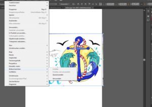 Illustration im Illustrator nachzeichnen Kunstdruck