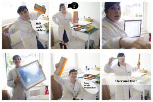 Siebdruck- Outtakes Drucken - basics Selfietime